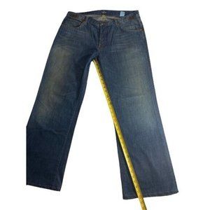 Earl Jeans Designer Blue Denim Boot Cut  36 X 34